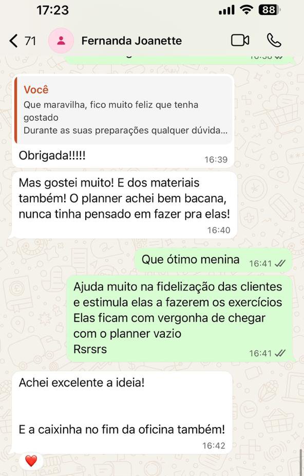 Depoimento de aluna da Oficina do Parto